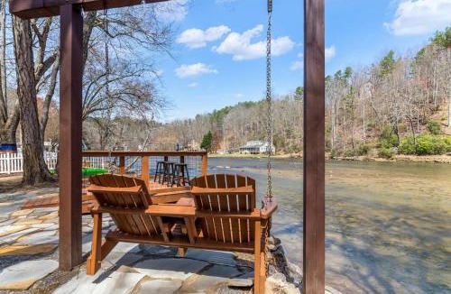 Ellijay House | Riverfront Cabin, Tubing, PlaySet, Resort