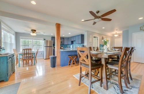 Cheboygan House | Riverfront Cheboygan Home w/Dock ~ 4 Mi to Town!