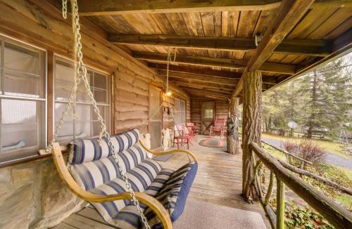 Maggie Valley House | Rustic Maggie Valley Cabin w/Mountain Views!