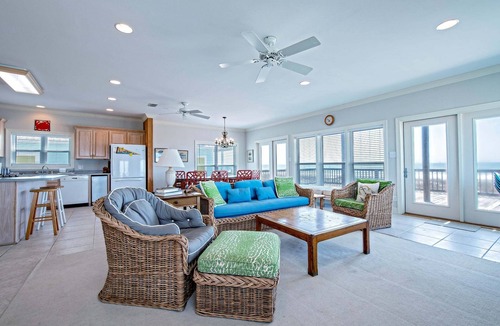 Southpointe House | Santiago Gulf Front 4 Bedroom 2 Living Rooms Sleeps 12 by Prickett Properties