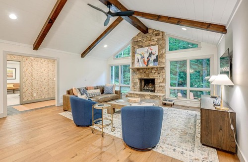 Cashiers House | Sapphire Home w/Fireplace Near Skiing & Hiking!
