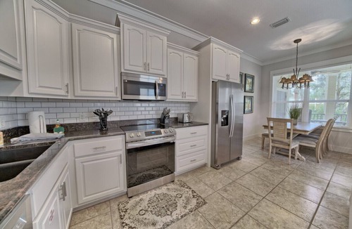 Fort Bay Villa | "Seas The Day!" Luxe Villa | Pool, Pickleball & Steps to Beach