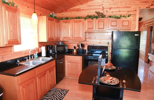 Hatfield Cabin | Secluded luxury cabin on 450 acres with private hot tub, and private UTV trails