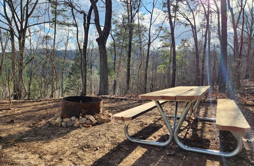 Fort Mc Clellan RV Rental | Serene primitive tent campsite in rural Anniston, AL