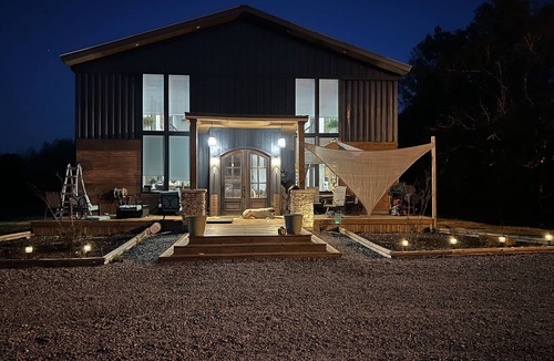 Charlotte House | Shipping container home with no neighbors in sight.