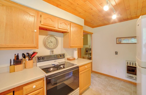 Cornell Cottage | Ski, Ice Fish & Snowmobile: Getaway w/Deck!