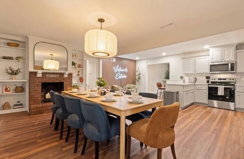 Columbus House | Sleeps 14, Hot Tub, Game Room, Fire pit, Pet-Friendly, Near Ft Benning & CSU