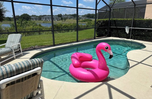 Haines City Villa | Southern Dunes- Lake View Villa -Private Pool