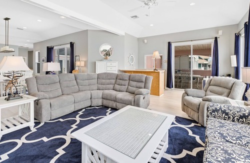 Morgantown House | Spacious Beachfront Home w/Deck, Private Pool, Shared Hot Tub, Pool, Tennis