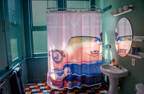 Bywater Bed & Breakfast | Spacious Elvis Suite at The Lookout Inn in the colorful Bywater neighborhood!