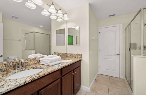 Davenport Villa | Spacious villa w/pool, hot tub & game room