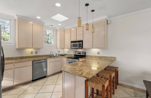 Dauphin Island House | Stair-free home directly on bay with dock, monthly rentals welcome