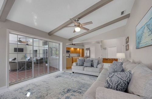 Palm Harbor House | Standalone Hot Tub, Heated Salt Pool & Game Room