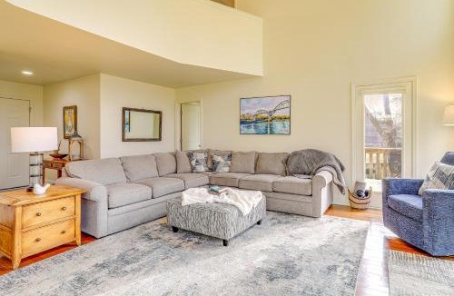 Mountain View House | Steps to White River: Mountain View Home w/Deck!