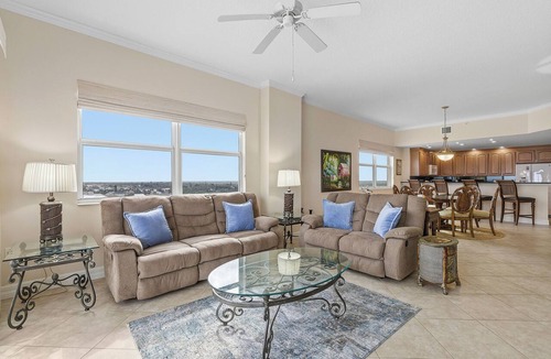 New Smyrna Beach Condo | Stunning Corner Unit in Malibu with Beautiful Ocean Views from the Balcony