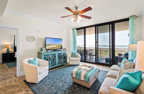 Dauphin Island Condo | Stunning gulf-front condo with indoor & outdoor pool