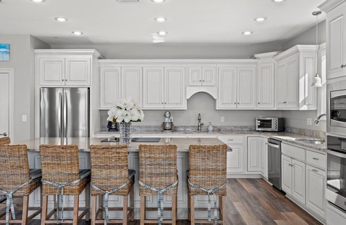 Cape San Blas House | Stunning Gulf-Front Sunset! Private Heated Pool, Elevator, Fully-Stocked Kitchen