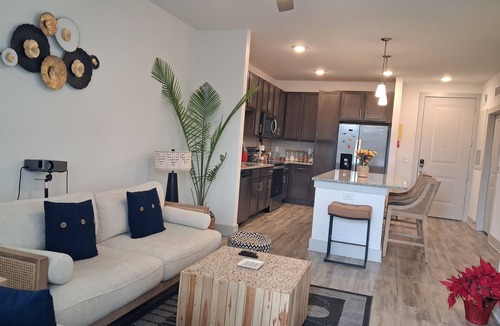 St. Johns Apartment | Stylish 1BR Retreat with Luxury Amenities Near Beachfront Park & St. Augustine