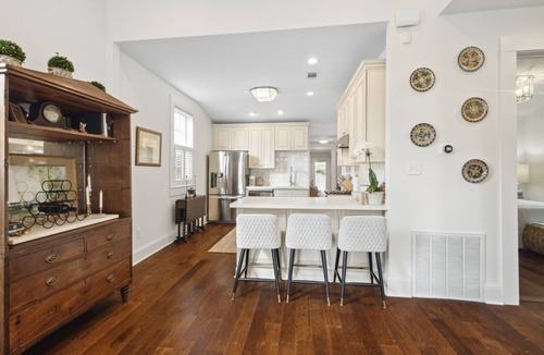West Riverside House | Stylish & Private Uptown NOLA Home & yard.