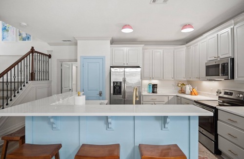 Villages of Crystal Beach House | Sun-Kissed Coastal Escape with Pool and Golf Cart