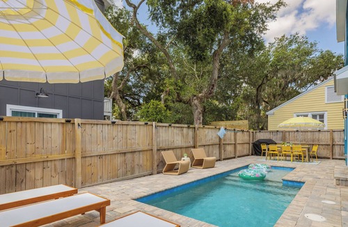 St. Augustine Villa | Sunny Coastal Retreat in St. Augustine with Pool