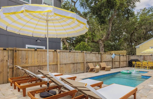 St. Augustine Villa | Sunny Coastal Retreat in St. Augustine with Pool