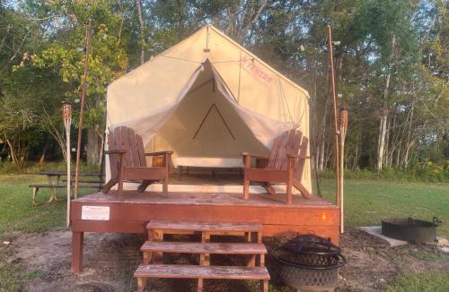 Iberia Parish Other | Tentrr State Park Site - Lake Fausse Pointe - Cypress Site A - Single Camp
