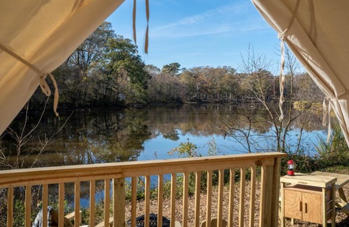 Jackson Other | Tentrr State Park Site - Mississippi LeFleur's Bluff State Park - Mayes Lake B - Single Camp