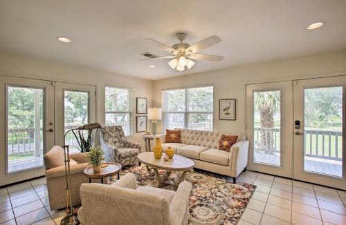 Waveland House | 'The Palm' Bay St. Louis Home - Walk to Beach!