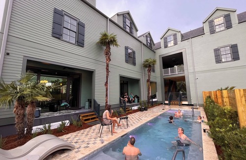 Biloxi House | The Pullman House #824 - Downtown Townhouse w/Heated Pool