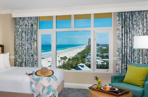 Daytona Beach Shores Hotel | The Shores | Coastal Double | S’mores kit, beach yoga | 2 Units