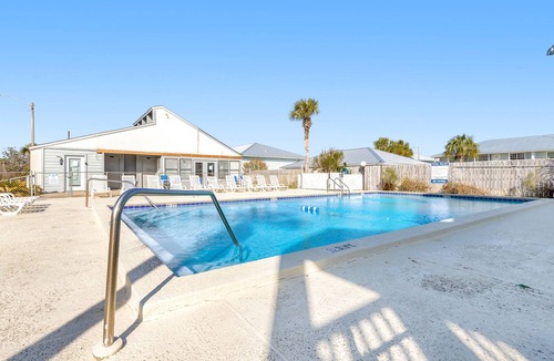 West Panama City Beach Condo | Top-floor condo with Gulf views - tennis & pool - private W/D, WiFi & central AC