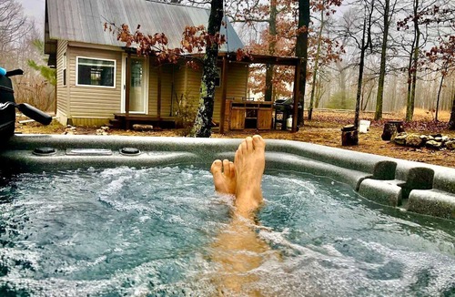 Saffell Cabin | Tranquil Lakefront Cabin Surrounded by Woods, Wildlife & Scenic Trails in Williford, Arkansas