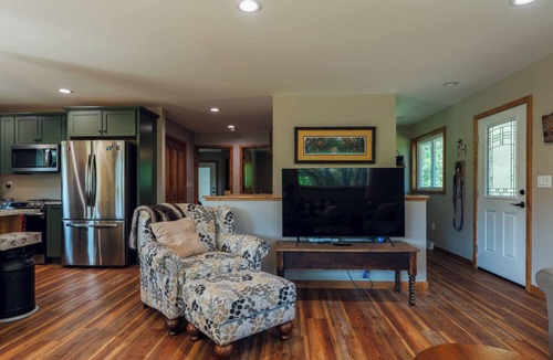 Ingalls House | Unhurried Rapids Hideaway; charming 2 bedroom home with lower level bunk area.