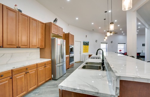 Kokomo House | Unique Country Getaway in Angie w/Covered Patio!