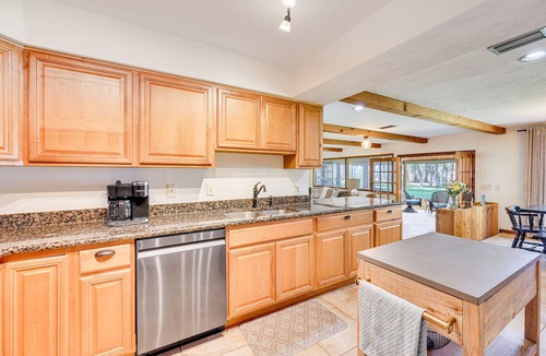 Melrose House | Unique Melrose Home w/Private Dock & Lake Access!