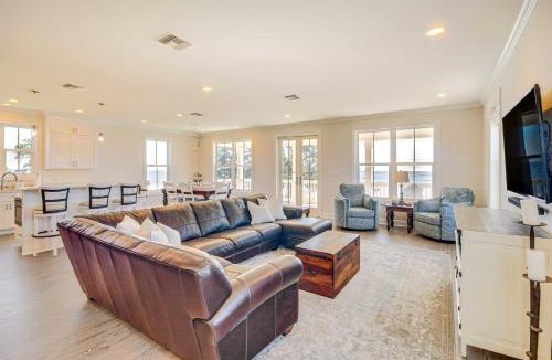 Waveland House | Walk to Beach: Oceanfront Home w/Outdoor Kitchen