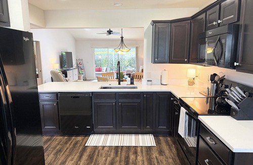 Village of Collier House | Walk to Brownwood Paddock Square, Golf cart included, open floor plan w/updates