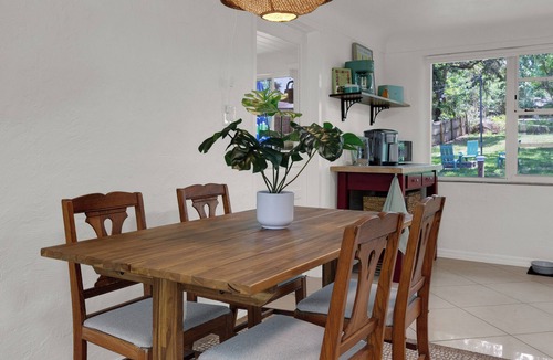 Mount Dora House | Walk to Marina, Park View Palms, Mid-Century Home, Sleeps 6, Pet Friendly Fence