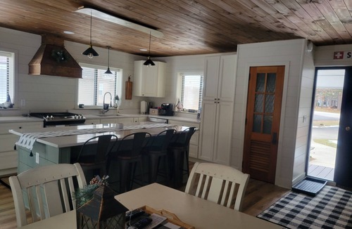 Thompsonville House | Walking distance to four-season ski and golf resort Crystal Mountain
