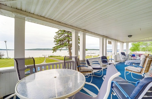 Oden Cottage | Waterfront Alanson Cottage w/Dock & Lake Access!