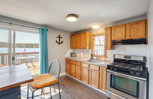 Newaygo Cabin | Waterfront Cabin w/Boat Slip & Views in Croton!