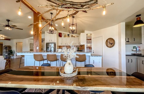 Royal House | Woodland Lakehouse - Hot Tub, Boat Dock + Theater