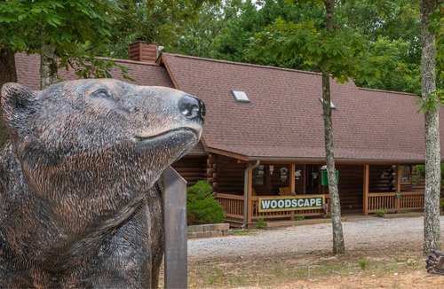 Pine Mountain Valley Cabin | Woodscape Cabins "Bear" - Main Cabin of Triplex