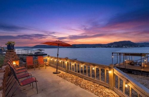 Roach House | Zero-Step Dock Life with Big Views, Lake Toys, Firepit, Boat Slip at 43MM