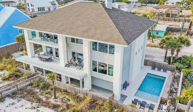 10% Off! Spectacular Gulf Views from this 5,000 Square Foot Pool Home!