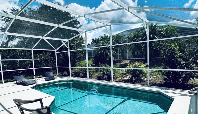 136, 4 bedroom 2 bath pool home single story close to Disney