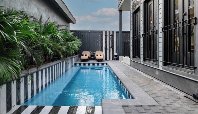 2 Designer NOLA Homes | Heated Pools & Rooftops