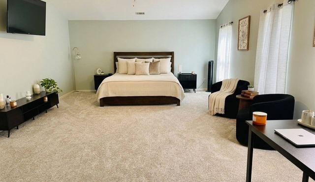 3BR Masters Home: King Suite, Office-10 Min to Augusta National