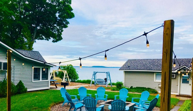 4 Tiny Private Cottages for one rate on West Bay in Traverse City in Traverse City